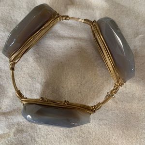 BOURBON & BOWETIE GREY BRACELET